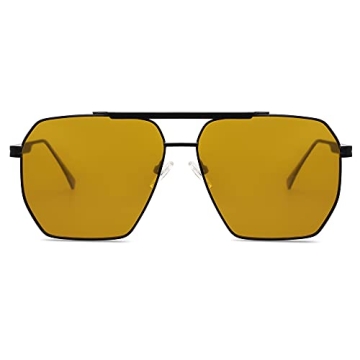 SOJOS Retro Polarized Sunglasses Ideal for All Faces and Styles