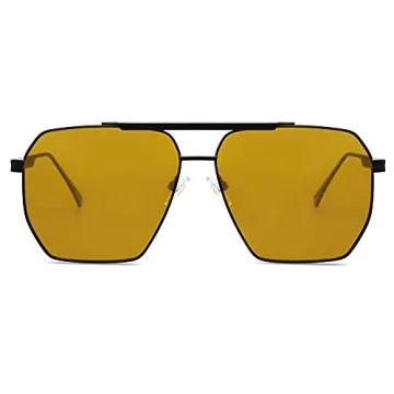 SOJOS Retro Polarized Sunglasses Ideal for All Faces and Styles