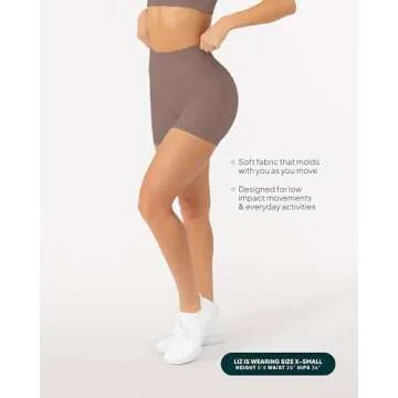PAVOI ACTIVE Soft Yoga Workout Shorts - Butt Sculpting 4"