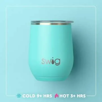 Swig Life 14oz Insulated Wine Tumbler | Perfect for Wine Lovers