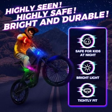 FANL Glow Bracelets for Kids & Adults - 8 Pack