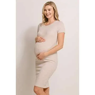 Stylish LaClef Maternity Dress for Moms-to-Be