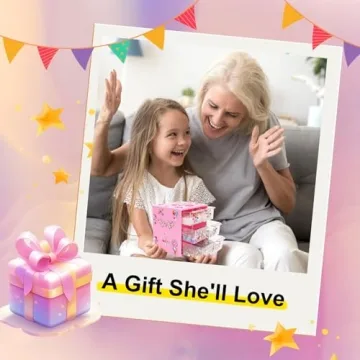 FOVRPUIB Charm Bracelet Making Kit for Creative Girls