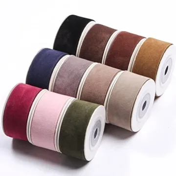 Buy LATUROP Double Face Velvet Ribbon for Elegant Crafting
