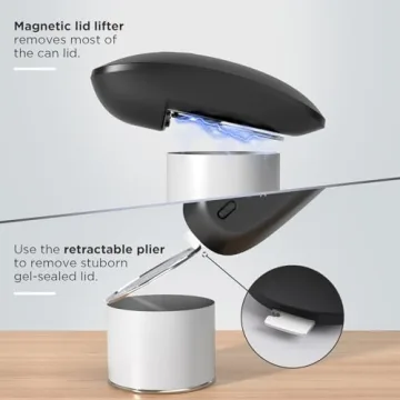 Canslab Ultrablade PRO Electric Can Opener for Easy Use