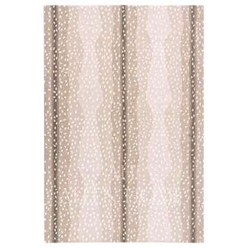 Allen Home Hand Crafted Wool Rugs | Area Carpets Suitable for Living Room, Bedroom, Dining Room | Traditional Rugs | Natural Latex Backing with 100% Cotton | 5’ x 8’ | Antelope Beige