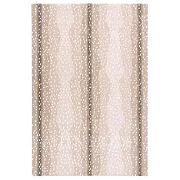 Allen Home Hand Crafted Wool Rugs | Area Carpets Suitable for Living Room, Bedroom, Dining Room | Traditional Rugs | Natural Latex Backing with 100% Cotton | 5’ x 8’ | Antelope Beige
