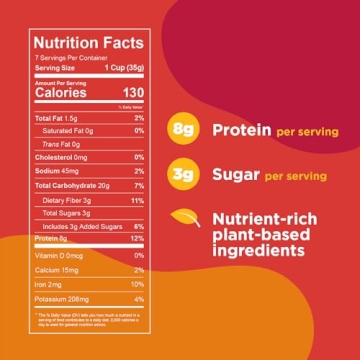 Three Wishes Fruity Cereal Gluten-Free Plant-Based Breakfast