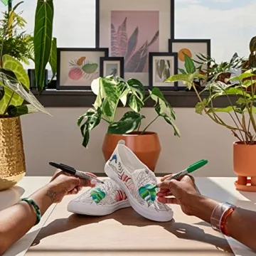 Sharpie Brush Twin Markers - Vibrant Art Tools, 12 Count