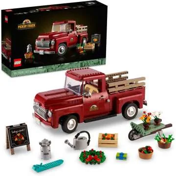 LEGO Icons 1950s Pickup Truck Building Set 10290