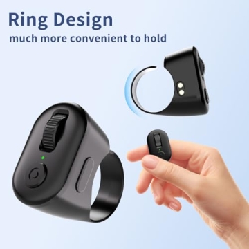 Bluetooth Scrolling Ring for TikTok and Kindle