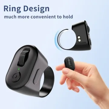 Bluetooth Scrolling Ring for TikTok and Kindle