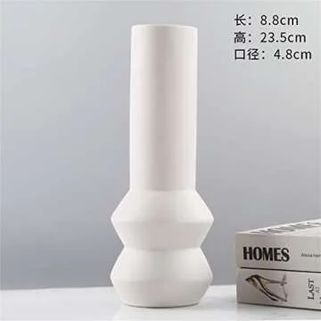 Northern European-Style Home Decor Ceramic Vase Crafts Dried Flower Roman Style Livingroom Decoratio...