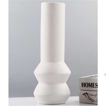 Northern European-Style Home Decor Ceramic Vase Crafts Dried Flower Roman Style Livingroom Decoration Creative Pot