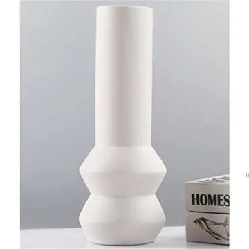 Northern European-Style Home Decor Ceramic Vase Crafts Dried Flower Roman Style Livingroom Decoration Creative Pot