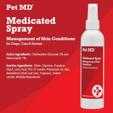 Pet MD Antiseptic and Antifungal Spray for Pets