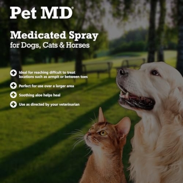 Pet MD Antiseptic and Antifungal Spray for Pets