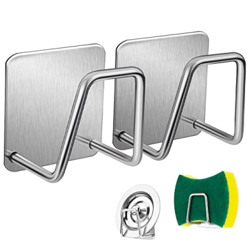 Premium Stainless Steel Sponge Holders Rustproof Waterproof