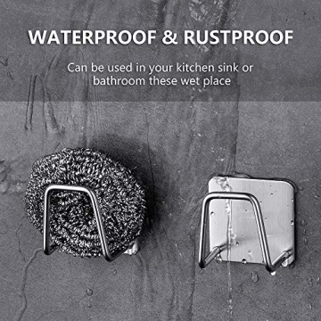 Premium Stainless Steel Sponge Holders Rustproof Waterproof