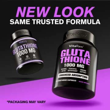 Powerful 1000mg Glutathione for Glowing Skin & Immunity