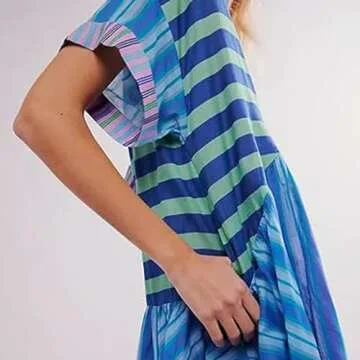 LIKEOULI Boho Dress 2024 Casual V-Neck Design for Women