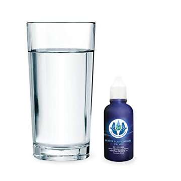 SilverDyne Water Purification Drops - 30ml (Treats 600 Liters), Fast-Acting, Natural, Odorless/Tasteless - for Survival, Camping, and Emergencies