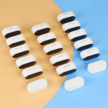 5-in-1 Office Stamp Set - Pre-Inked Rubber Stamp: Paid, Copy, Entered, Scanned, Approved Stamp, Red-Ink Stamp Impression Size 1.5’’ X 0.55’’, Cute & Unique Designed Business Message Stamp