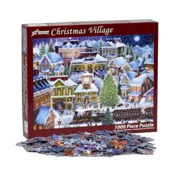 Vermont Christmas Company Christmas Village Jigsaw Puzzle 1000 Piece
