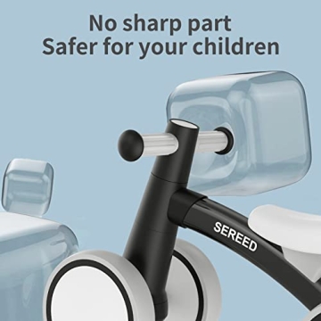 SEREED Balance Bike for Kids 1-2 Years - Safe Fun