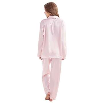 Elegant TONY & CANDICE Women's Satin Pajama Set