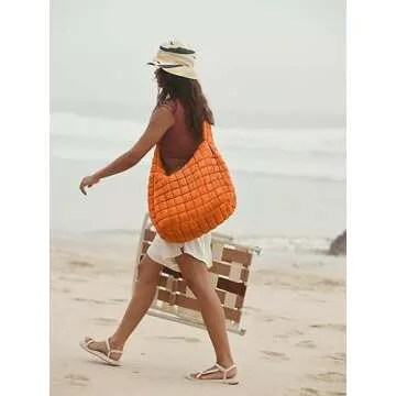 Lightweight ASWACA Puffer Hobo Bag for Every Occasion