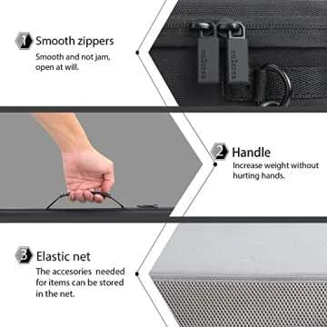 co2CREA Hard Travel Case for Epson Workforce WF-100