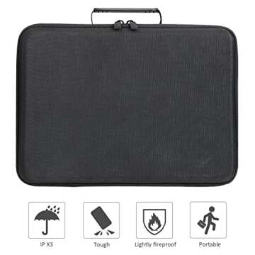 co2CREA Hard Travel Case for Epson Workforce WF-100