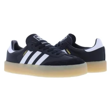 Adidas Sambae Womens Shoes - Stylish Black White Casual Footwear