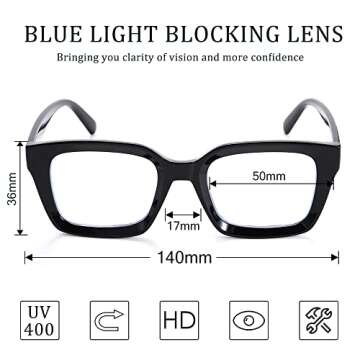 Rmerom Blue Light Glasses – Stylish Eye Protection