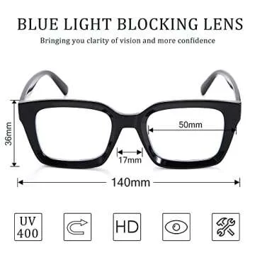 Rmerom Blue Light Glasses – Stylish Eye Protection