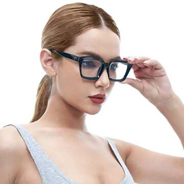 Rmerom Blue Light Glasses – Stylish Eye Protection