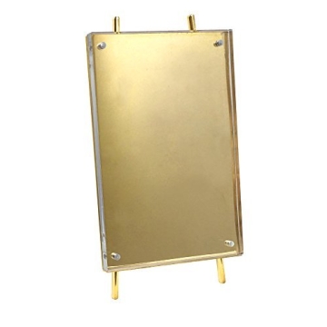 Isaac Jacobs 4x6 Gold Magnetic Acrylic Frame for Memories