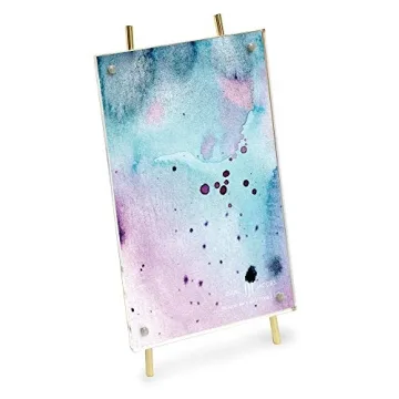 Isaac Jacobs 4x6 Gold Magnetic Acrylic Frame for Memories