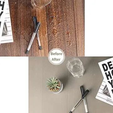 Kitchen Shelf Liner Drawer Liners, Non-Adhesive Refrigerator Liners Waterproof Fridge Mats with Strong Durable Kitchen Cabinets Mat for Drawers, Shelves, Pantry Khaki