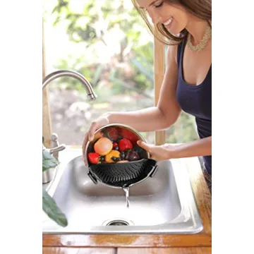 Multi-Purpose Clip-On Kitchen Food Strainer Set