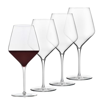 Libbey Signature Red Wine Glasses Set 4 Premium Glasses