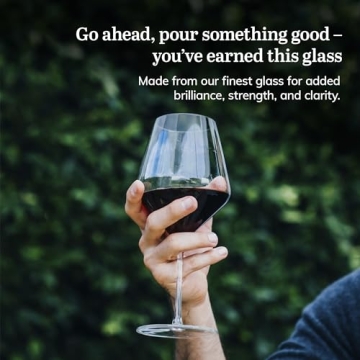 Libbey Signature Red Wine Glasses Set 4 Premium Glasses