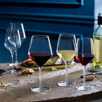 Libbey Signature Red Wine Glasses Set 4 Premium Glasses