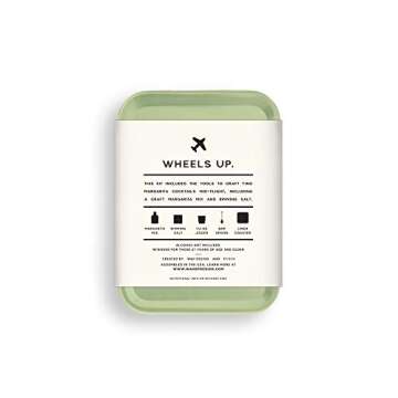 W&P Craft Margarita Cocktail Kit, Mini Portable Carry On Travel Cocktail Kit, Great Gifts for Him or Her, 1 Pack