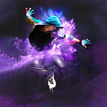 GLEDLOVES Glow-in-the-Dark LED Gloves for Kids