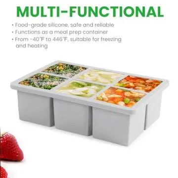 Large Ice Cube Tray 2-Pack for Whiskey Cocktails