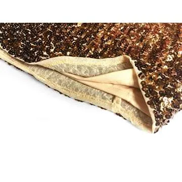 MANER Women's Sequin Skirt Sparkle Stretchy Bodycon Mini Skirts Night Out Party (XXL/US 20-22, Silver/Rose Gold/Coffee)