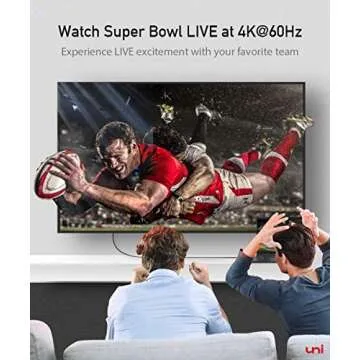 uni USB C to HDMI 4K Cable for Home Office 3ft