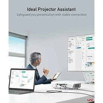 uni USB C to HDMI 4K Cable for Home Office 3ft